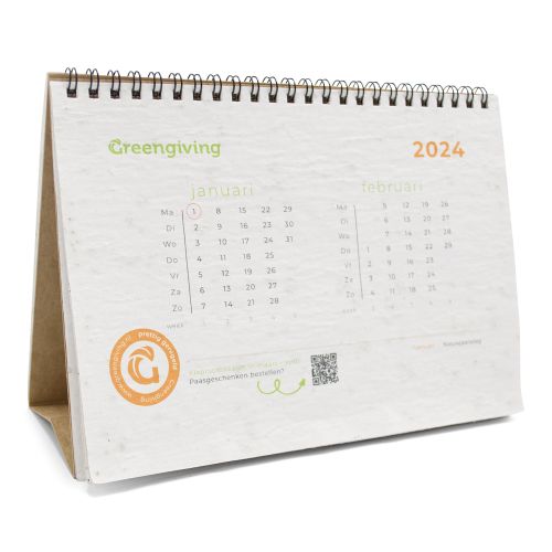 Seed paper desk calendar - Image 1